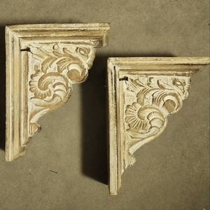 Vintage Ornamental Corbels (Set Of Two)